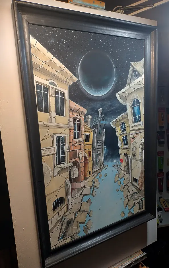 Dariusz Franciszek Różyc - ''MCDVIII'' series ''Streets''