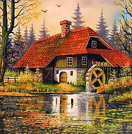 Czesław Szwajkosz - MMŁYN in autumn colors