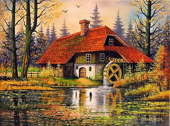 Czesław Szwajkosz - MMŁYN in autumn colors