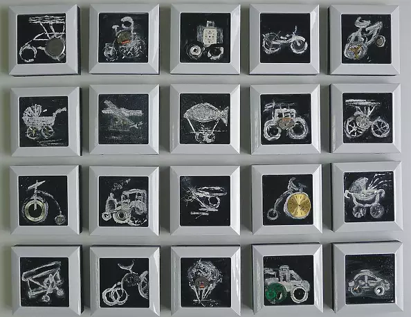 Krystyna Ciećwierska - MINIATURY NA KOŁACH