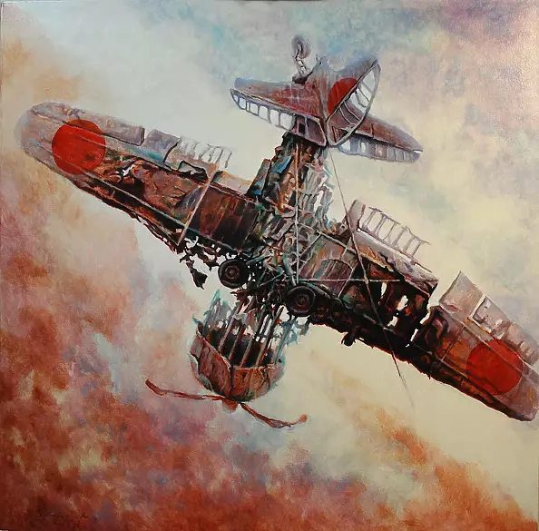 Ireneusz Szczęch - MITSUBISHI ZERO wreck .PEARL HARBOR