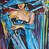 małgorzata machynia, MODELL, Acrylgemälde - Leinwand, 100 x 150