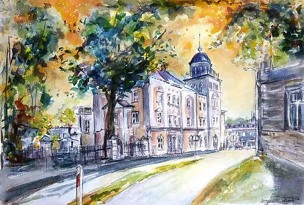 Bernadeta Nowak - MY TOWN - KAMIENNA GÓRA - COURT BUILDING