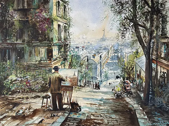 Janusz Kulikowski - MONTMARTRE- PARYSKI SEN