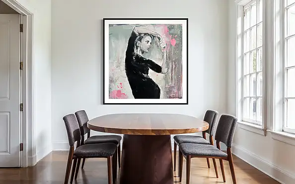 Sylwia Kalinowska, MOOD, Acrylic painting - canvas, 100 x 100