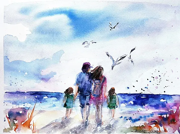 Bernadeta Nowak - MORSKIE OPOWIEŚCI - SPACER PO PLAŻY