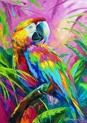 Olha Darchuk - Macaw Parrot