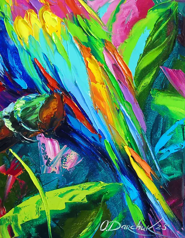 Olha Darchuk - Macaw Parrot