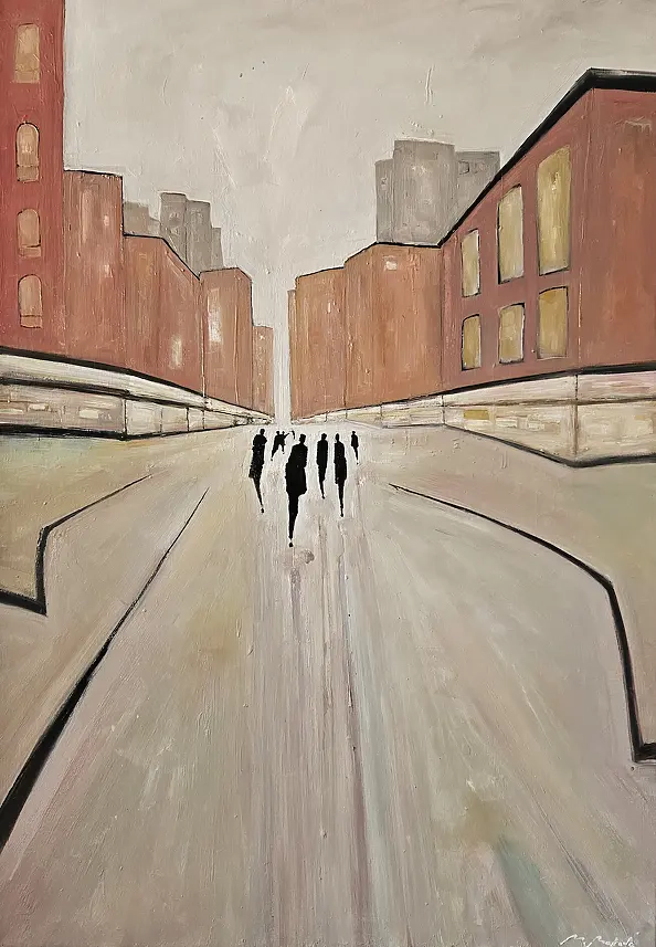 Mariusz Makuła - Salutando sotto un cielo nuvoloso