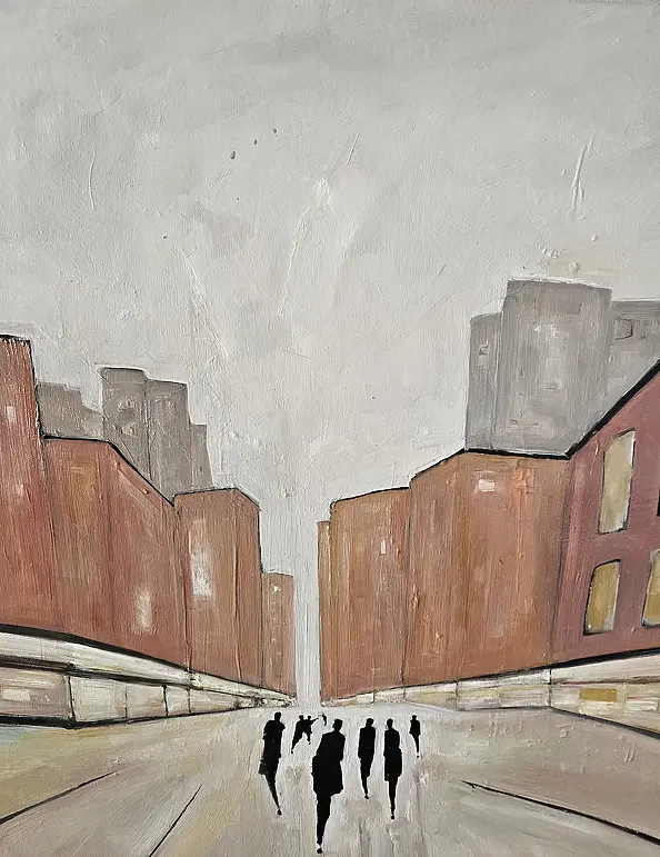 Mariusz Makuła - Salutando sotto un cielo nuvoloso