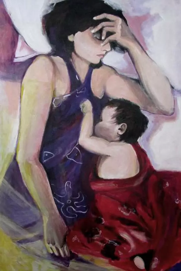 Adriana Laube - Macierzyństwo