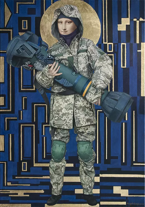 Nataliya Bagatskaya - "Madonna of the Modern Time" Please support this Ukrainian artist.