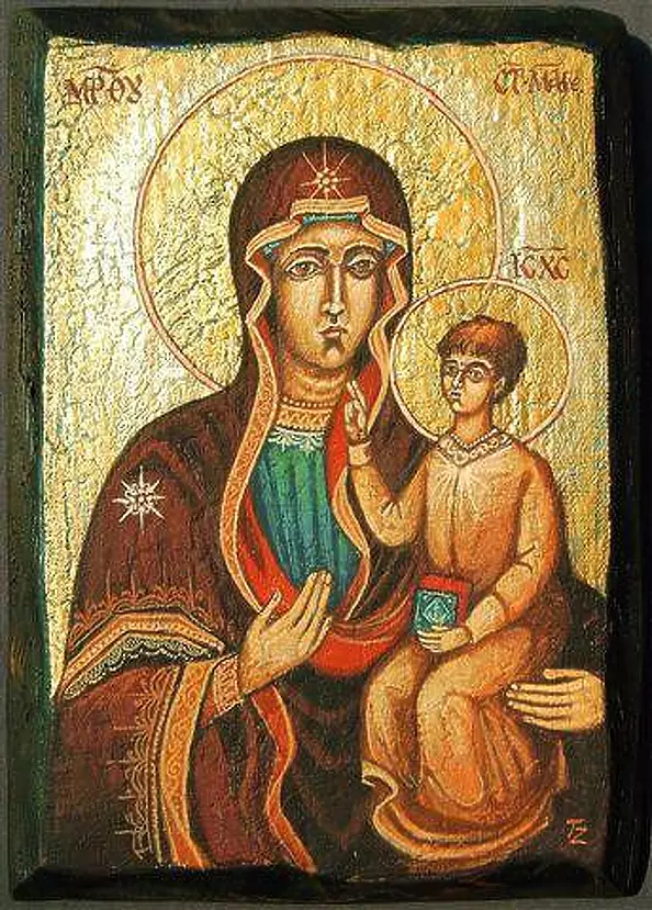 Tadeusz Zieliński - Icon - Madonna
