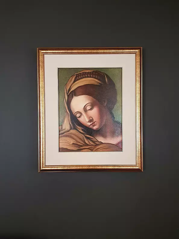 Joanna Ordon - "Madonna w różanej girlandzie"