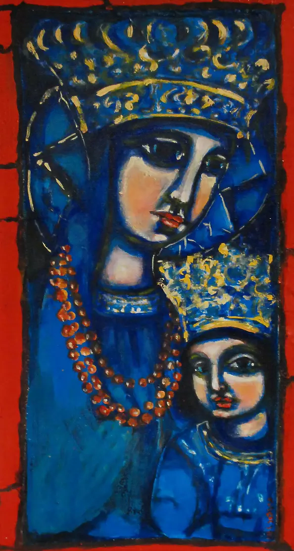 Eugeniusz Molski - Madonna with Child