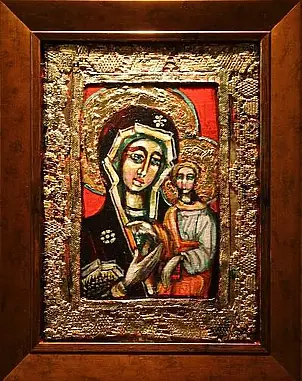 Eugeniusz Molski - Madonna z Beskidu Niskiego