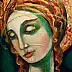 Eugeniusz Molski, Madonna of Dubrovnik, Acrylic painting - canvas, 40 x 55