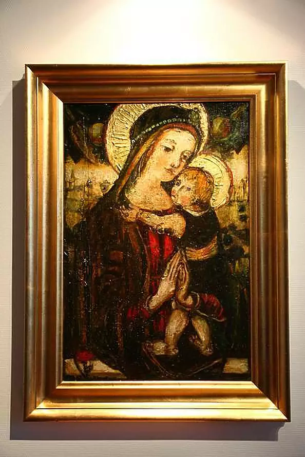 Eugeniusz Molski - Madonna z Dzieciątkiem 