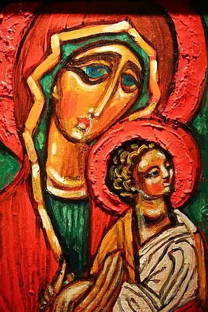 Eugeniusz Molski - Madonna with Child