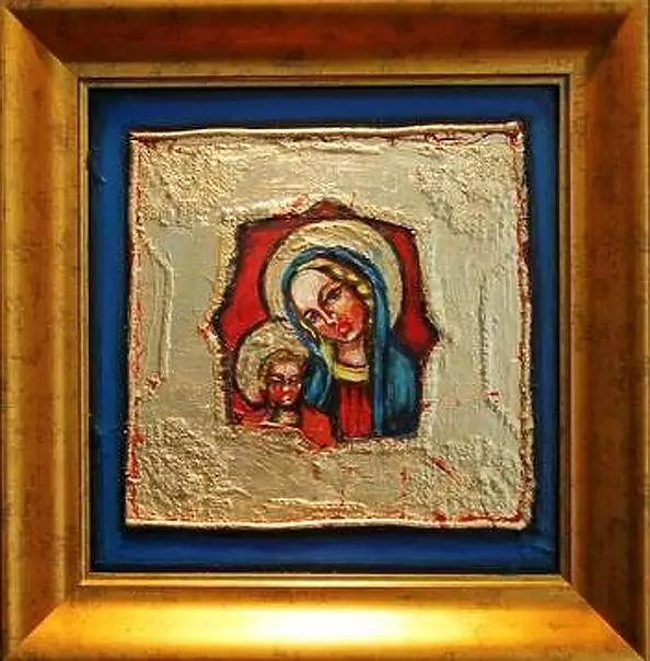 Eugeniusz Molski - Madonna with Valencia