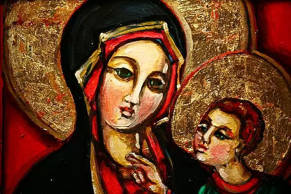 Eugeniusz Molski - Madonna z dzieciątkiem