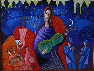 Leszek Kuchniak - Madonna with a guitar