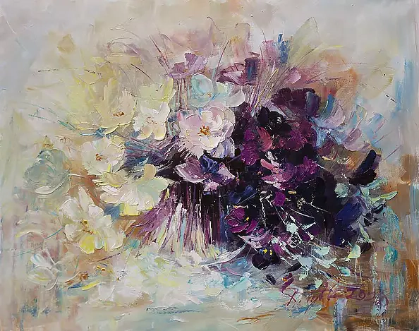 Ryszard Tyszkiewicz - Magenta and white