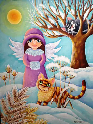 Wiesława Burnat - The magic of winter