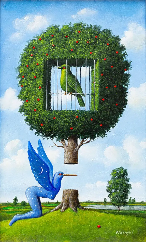 Rafał Olbiński - Magic Flute, 2019