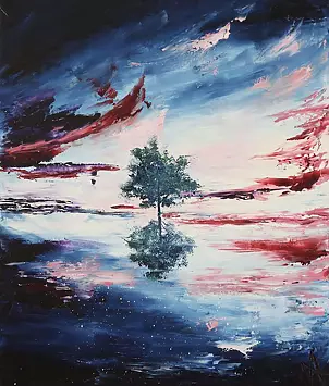   - Magic tree, 50x60 cm