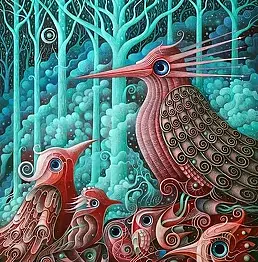 Leszek Kostuj - Magical Birds VI