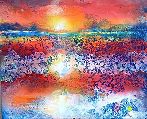 Włodzimierz Draczyński, Luce magica, Quadro a olio - tela, 50 x 40