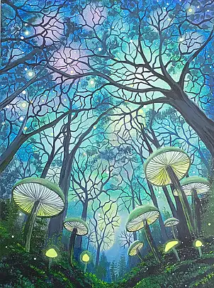 Luba Santkiewicz, , Peinture acrylique - toile, 30 x 40
