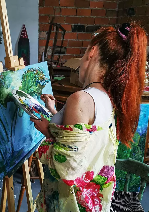 Natalia Czarnecka Diling - Magiczny ogród III