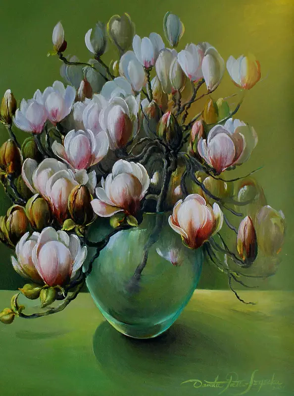 Danuta Pałka Szyszka - Magnolie VIII