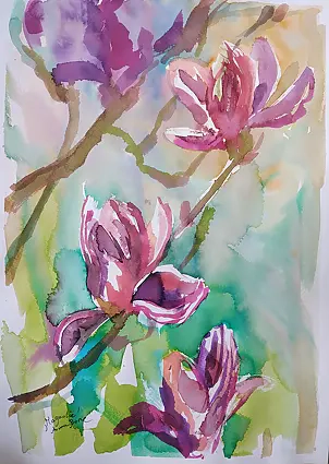 Anna Borcz - Magnolias