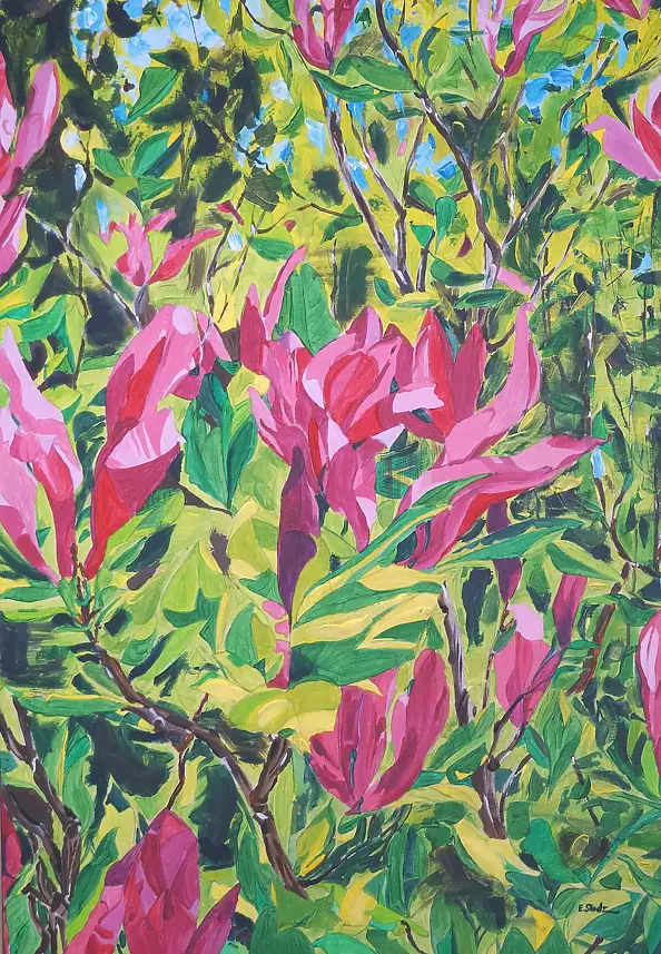 Ewa Słodzińska - Magnolias version 3