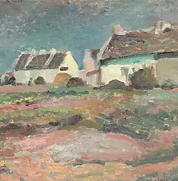 Henri Matisse - Maisons à Kervilahouen, Belle-Ile