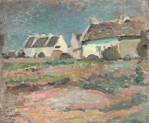 Henri Matisse - Maisons à Kervilahouen, Belle-Ile