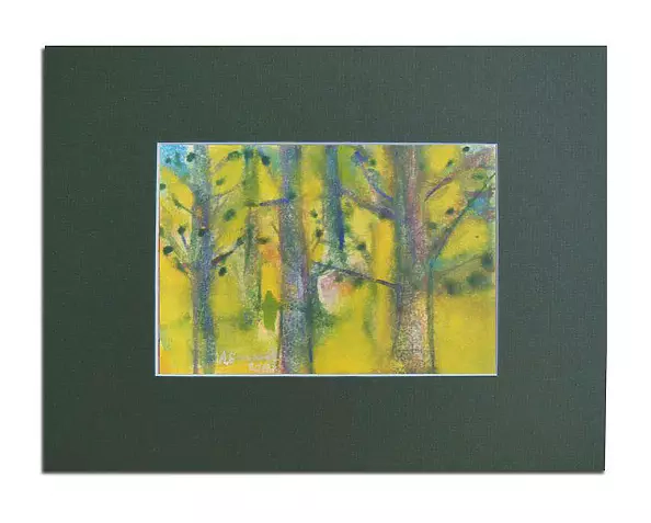 Anna Skowronek - May - hand painted watercolor painting, original, unique