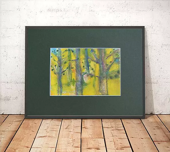 Anna Skowronek - May - hand painted watercolor painting, original, unique