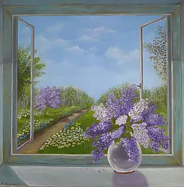 Regina Karcz - May outside the window