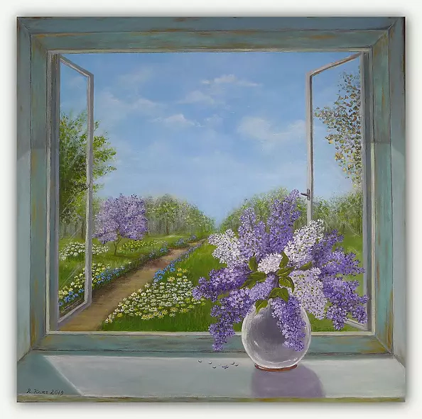 Regina Karcz - May outside the window