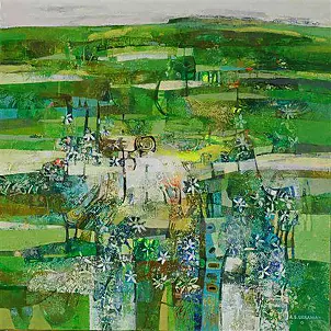 Alicja Słaboń Urbaniak - The May meadow