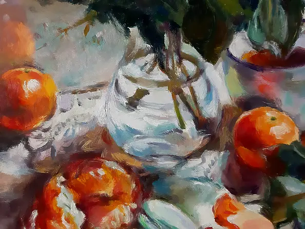 Barbara Gulbinowicz - Macarons, mandarini e rose