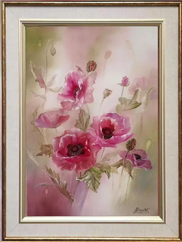 Lidia Olbrycht - Garden Poppies Impresja