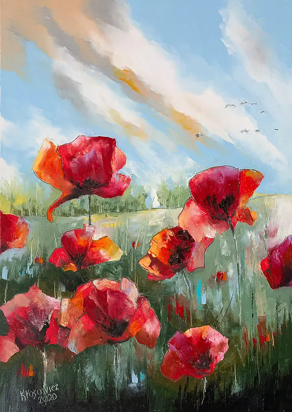 Krzysztof Kłosowicz - "Poppies XIII"