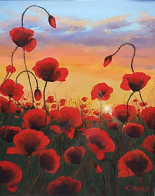 Karolina Majer - Poppies