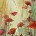 Lidia Olbrycht - Poppies - flowers in nature, meadow