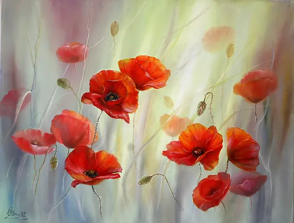 Lidia Olbrycht - Poppies